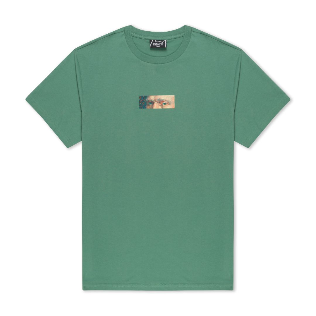 Ripndip Van Nermal Short Sleeve T-Shirt Olive Green