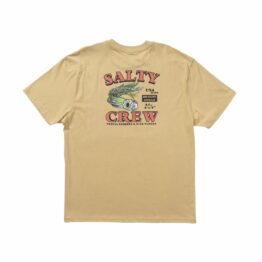 Salty Crew Lured Classic Short Sleeve T-Shirt Khaki