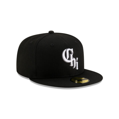 New Era 59Fifty Chicago White Sox Alternate City Connect Authentic Collection On Field Fitted Hat Black White - Image 3