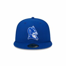 New Era 59Fifty Duke University Blue Devils Fitted Hat Blue White