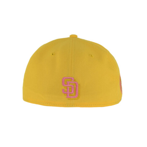 New Era 59Fifty San Diego Padres City Connect Alternate Fitted Hat Gold - Image 5