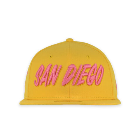 New Era 59Fifty San Diego Padres City Connect Alternate Fitted Hat Gold - Image 2