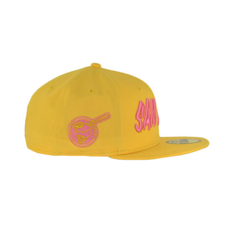 New Era 59Fifty San Diego Padres City Connect Alternate Fitted Hat Gold - Image 6