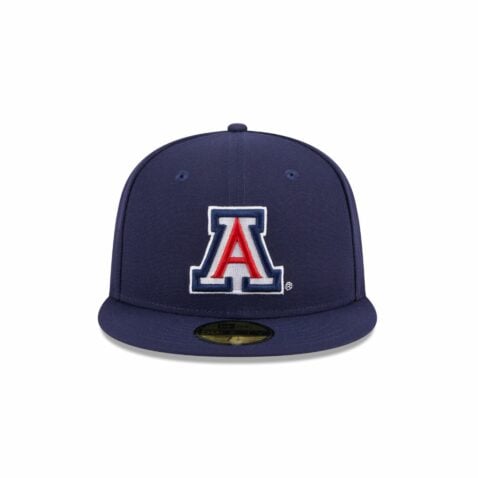 New Era 59Fifty University of Arizona Wildcats Fitted Hat Navy Blue