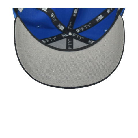 New Era 9Fifty San Diego Football Club SDFC Flow Logo Two Tone Snapback Hat Blue Azure Dark Navy - Image 7
