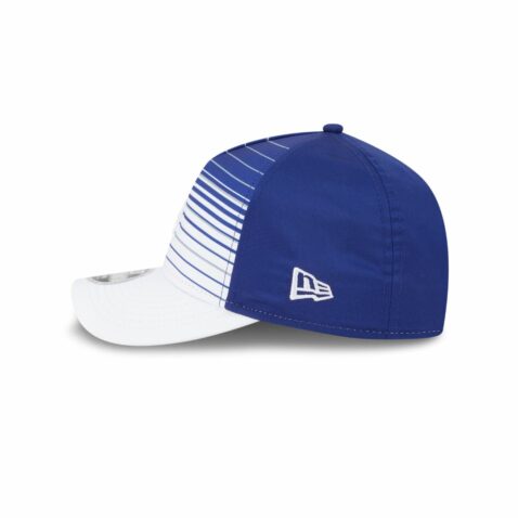 New Era 9Forty Los Angeles Dodgers Gradient A-Frame Snapback Hat Dark Royal Blue White - Image 4