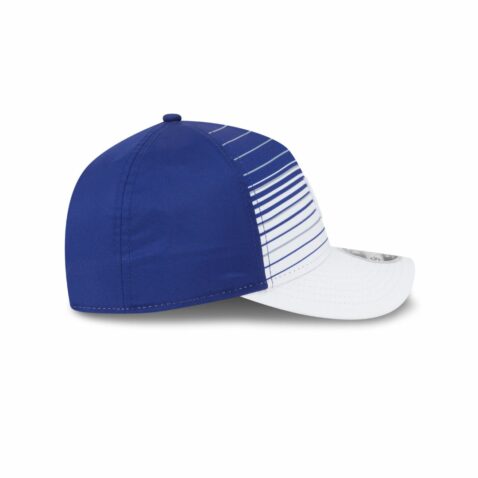 New Era 9Forty Los Angeles Dodgers Gradient A-Frame Snapback Hat Dark Royal Blue White - Image 6