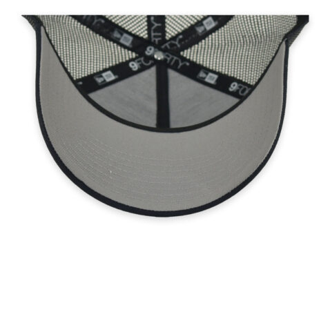 New Era 9Forty San Diego Football Club SDFC Flow Logo A-Frame Mesh Trucker Snapback Hat Dark Navy White - Image 6