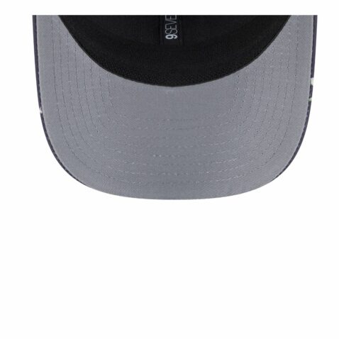 New Era 9Seventy San Diego Padres Pattern Snapback Hat Dark Blue - Image 7