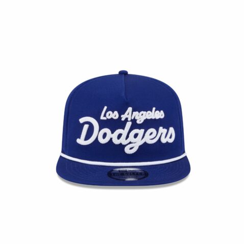 New Era Golfer Los Angeles Dodgers Team Text Snapback Hat Dark Royal Blue New Era Golfer Los Angeles Dodgers Team Text Snapback Hat Dark Royal Blue