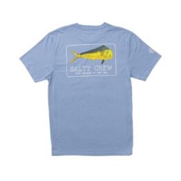 Salty Crew Golden Mahi Short Sleeve T-Shirt Marine Blue