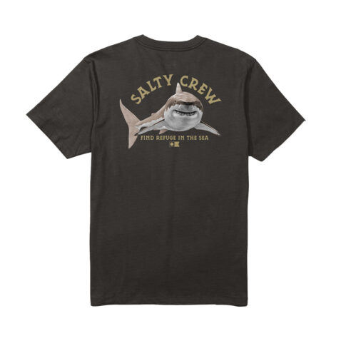 Salty Crew Lurking Short Sleeve T-Shirt Black - Image 2
