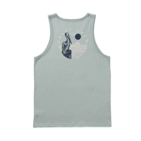 Salty Crew Stakeout Tank Top Shirt Mackerel - Image 2