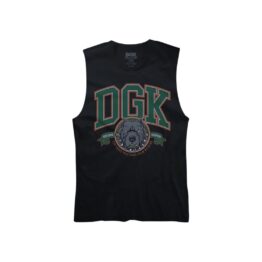 DGK Mascot Sleeveless Short Sleeve T-Shirt Black