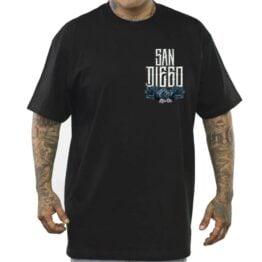 Dyse One City Rose Short Sleeve T-Shirt Black