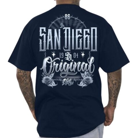 Dyse One OG’s Short Sleeve T-Shirt Navy Dyse One OG’s Short Sleeve T-Shirt Navy