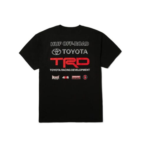 HUF x Toyota TRD Team 4×4 Short Sleeve T-Shirt Black