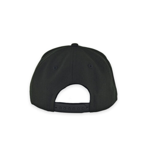 New Era 9Forty San Diego Padres A-Frame Snapback Hat Black Light Blue - Image 5