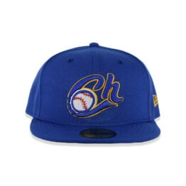 New Era 59Fifty Charros de Jalisco Game Fitted Hat Bright Royal Blue
