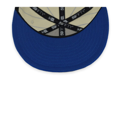New Era 59Fifty Chivas De Guadalajara LMX Retro Pinstripe Fitted Hat Chrome White Royal Blue - Image 7