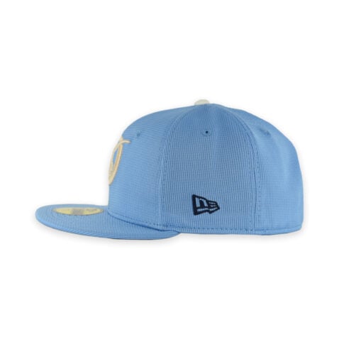 New Era 59Fifty Los Angeles Dodgers Official City Connect Fitted Hat Blue - Image 4