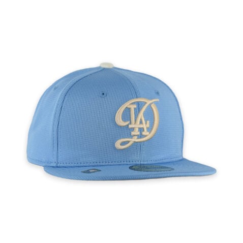 New Era 59Fifty Los Angeles Dodgers Official City Connect Fitted Hat Blue - Image 3