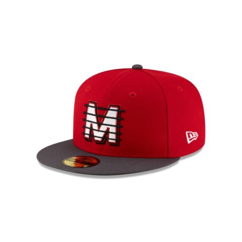 New Era 59Fifty Mexico City Diablos Rojos De Mexico Alternate 2 2025 On Field Fitted Hat Red White Black