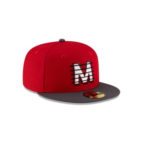 New Era 59Fifty Mexico City Diablos Rojos De Mexico Alternate 2 2025 On Field Fitted Hat Red White Black - Image 3