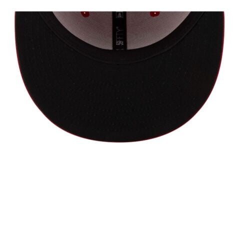 New Era 59Fifty Mexico City Diablos Rojos De Mexico Away 2 2025 On Field Fitted Hat Scarlet Red White - Image 7
