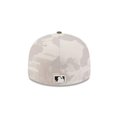 New Era 59Fifty New York Yankees Armed Forces Day 2025 Fitted Hat Camo New Olive - Image 5