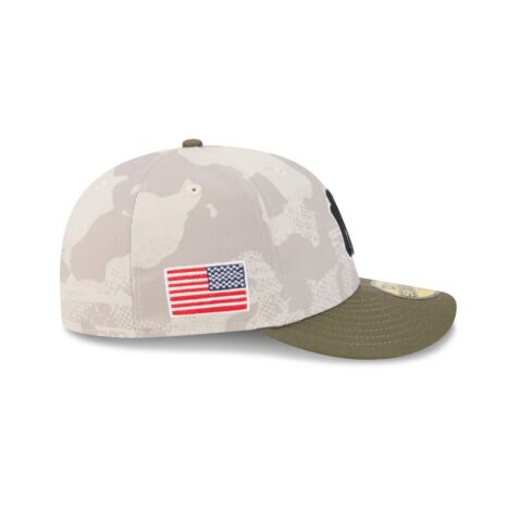 New Era 59Fifty New York Yankees Armed Forces Day 2025 Fitted Hat Camo New Olive - Image 6