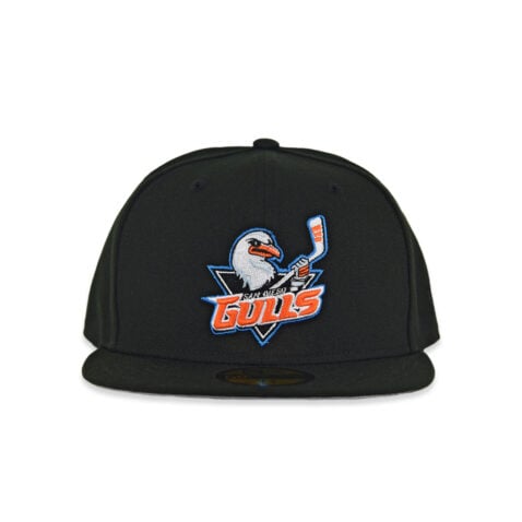 New Era 59Fifty San Diego Gulls Fitted Hat Black - Image 2