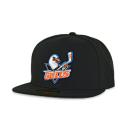 New Era 59Fifty San Diego Gulls Fitted Hat Black