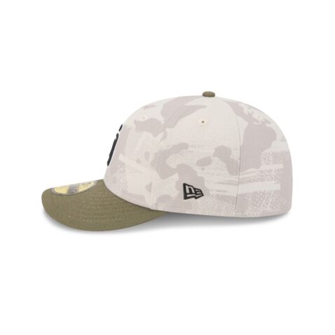 New Era 59Fifty San Diego Padres Armed Forces Day 2025 Fitted Hat Camo New Olive - Image 4