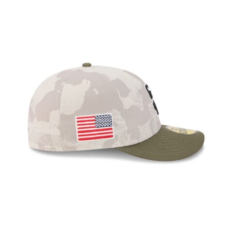 New Era 59Fifty San Diego Padres Armed Forces Day 2025 Fitted Hat Camo New Olive - Image 6