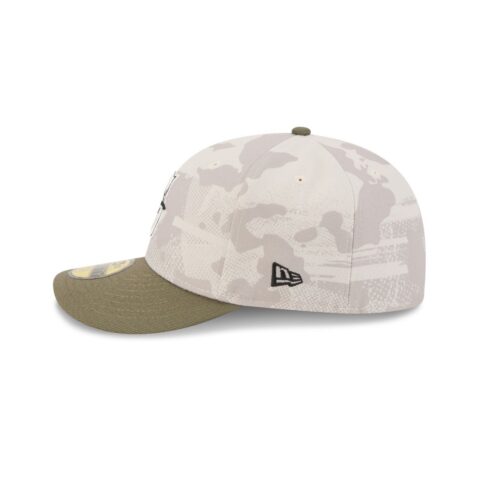 New Era 59Fifty Seattle Mariners Armed Forces Day 2025 Fitted Hat Camo New Olive - Image 4