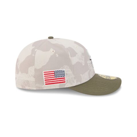 New Era 59Fifty Seattle Mariners Armed Forces Day 2025 Fitted Hat Camo New Olive - Image 6