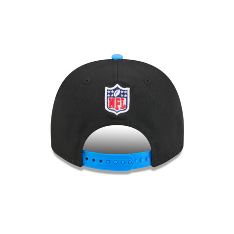 New Era 9Fifty Los Angeles Chargers NFL 2025 Draft A-Frame Snapback Hat Black Blue - Image 5