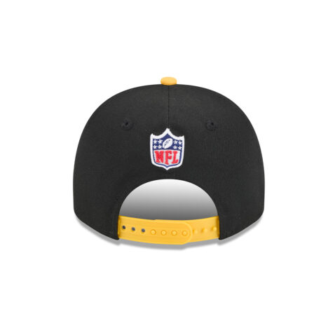 New Era 9Fifty Pittsburgh Steelers NFL 2025 Draft A-Frame Snapback Hat Black Yellow - Image 5