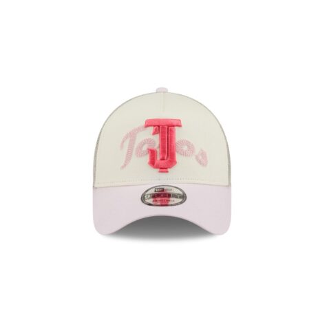 New Era 9Forty Tijuana Toros Alternate Logo Mesh Trucker A-Frame Snapback Hat Chrome White - Image 2