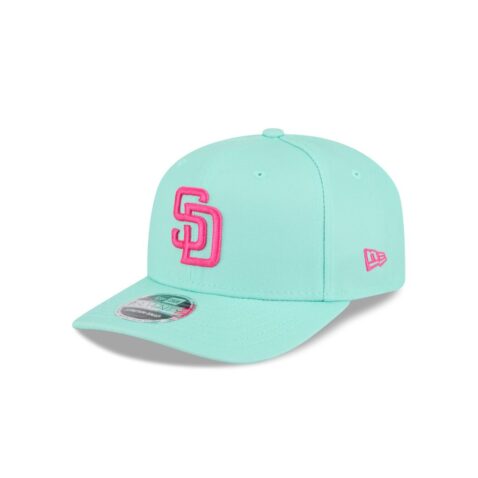 New Era 9Seventy San Diego Padres Official City Connect Performance Snapback Hat Clear Mint