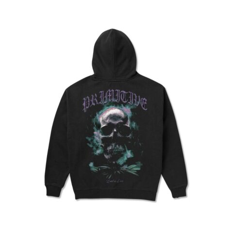 Primitive Harvest Heavyweight Hoodie Black - Image 2