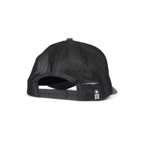 Salty Crew Palmdale Retro Trucker Snapback Hat Charcoal - Image 2
