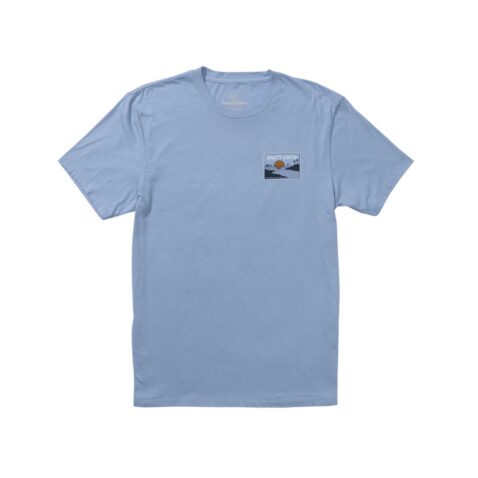 Salty Crew Reflection Premium Short Sleeve T-Shirt Marine Blue