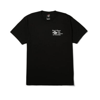 HUF x Toyota TRD Service Department Stickered Short Sleeve T-Shirt Black HUF x Toyota TRD Service Department Stickered Short Sleeve T-Shirt Black