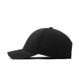 Melin Hydro A-Game Icon Snapback Hat Black Black