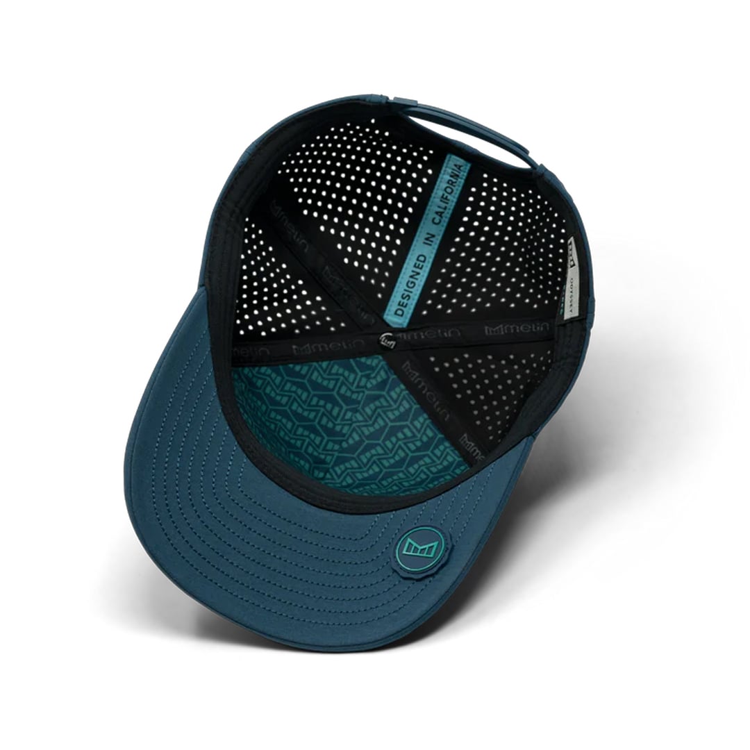 Melin Hydro Odyssey Stacked Hat in Black Melin Hydro Odyssey Stacked Hat in Black
