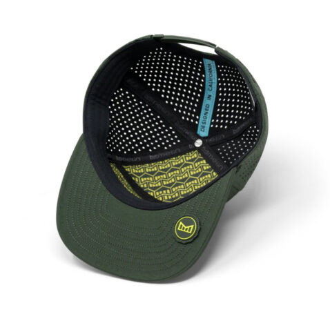 Melin Hydro Trenches Icon Snapback Hat Kombu Green - Image 4