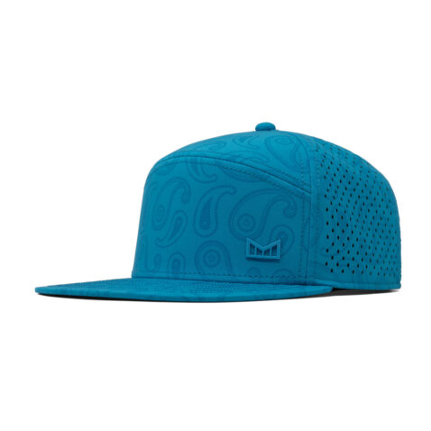 Melin Hydro Trenches Links Snapback Hat Electric Blue