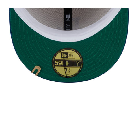 New Era 59Fifty Los Angeles Dodgers 2T Cord Fitted Hat White Dark Royal Blue - Image 7